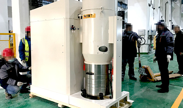 高鐵行業智能全自動中央式工業吸塵機